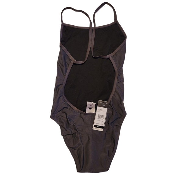 Adidas Solid C Back Infinitex One Piece Swimsuit - Picture 2 of 7